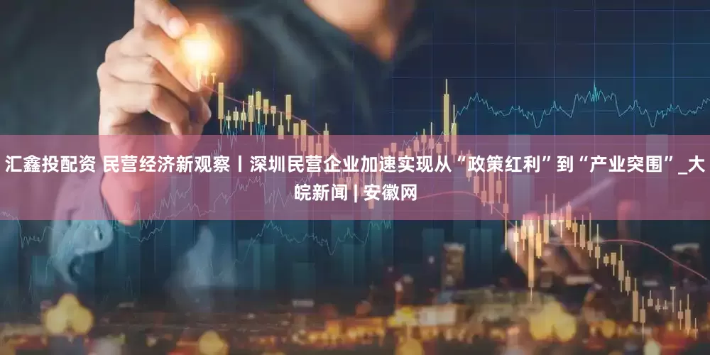 汇鑫投配资 民营经济新观察丨深圳民营企业加速实现从“政策红利”到“产业突围”_大皖新闻 | 安徽网